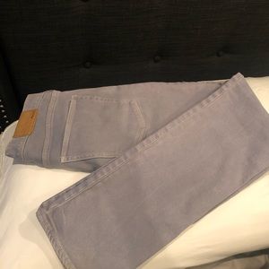 Madewell size 30 Grey Lilac Jeans